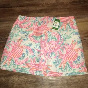 Lilly Pulitzer marigold skort
